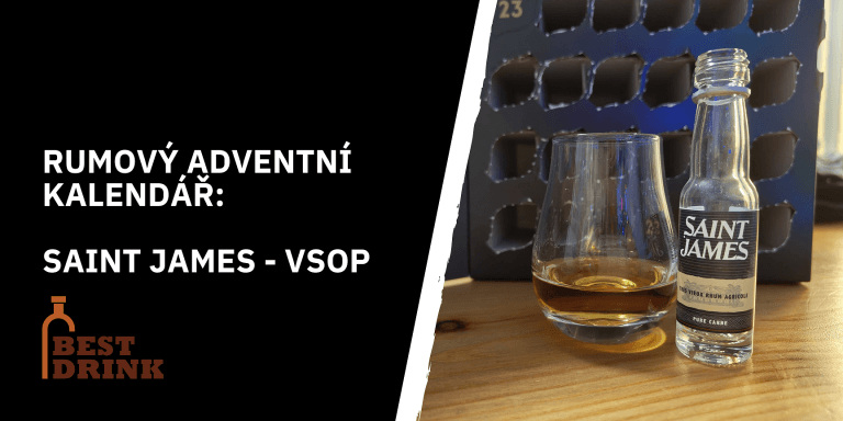 Rumový adventní kalendář – #20 – Saint James – VSOP
